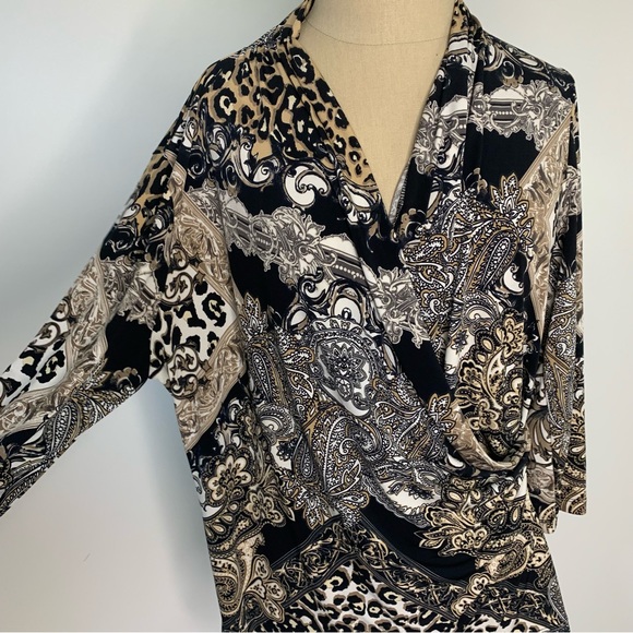 Chicos wrap blouse 2 - Picture 7 of 16